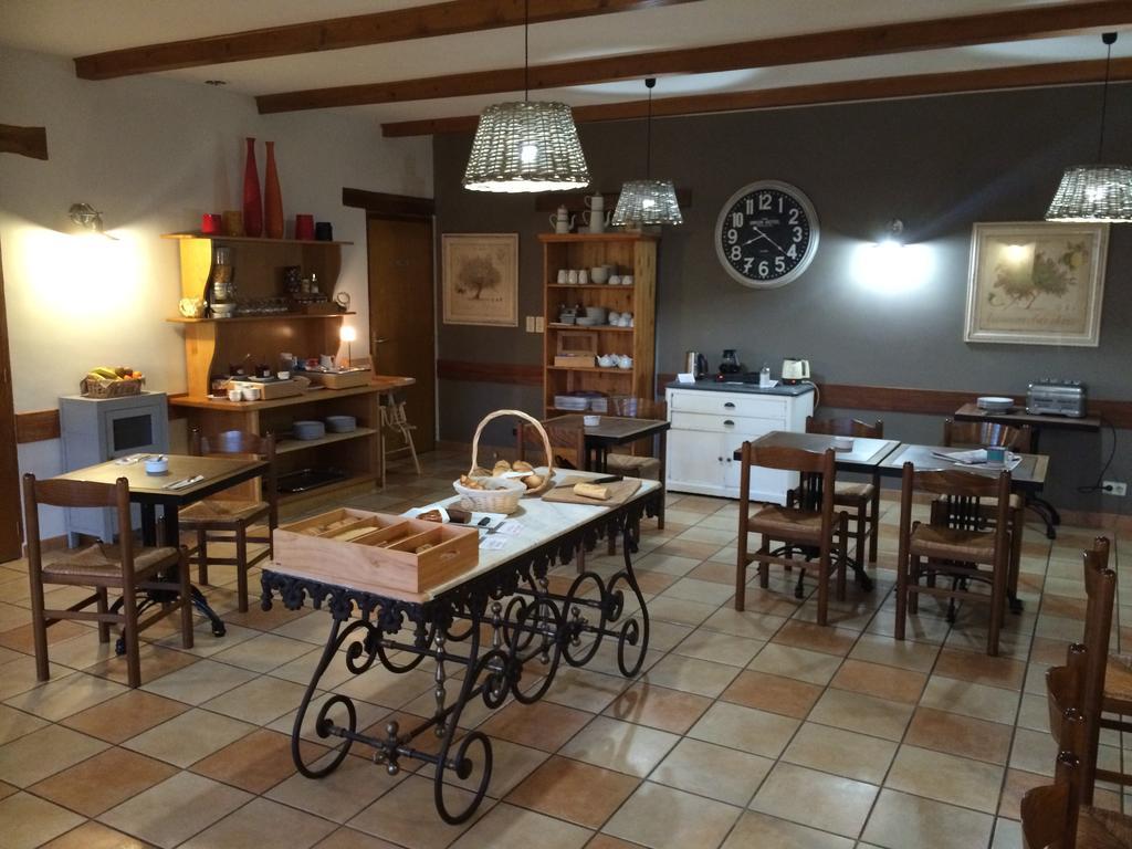 Logis Hotel Restaurant Le Mas De Mon Pere Saint-Jean-le-Centenier Dış mekan fotoğraf