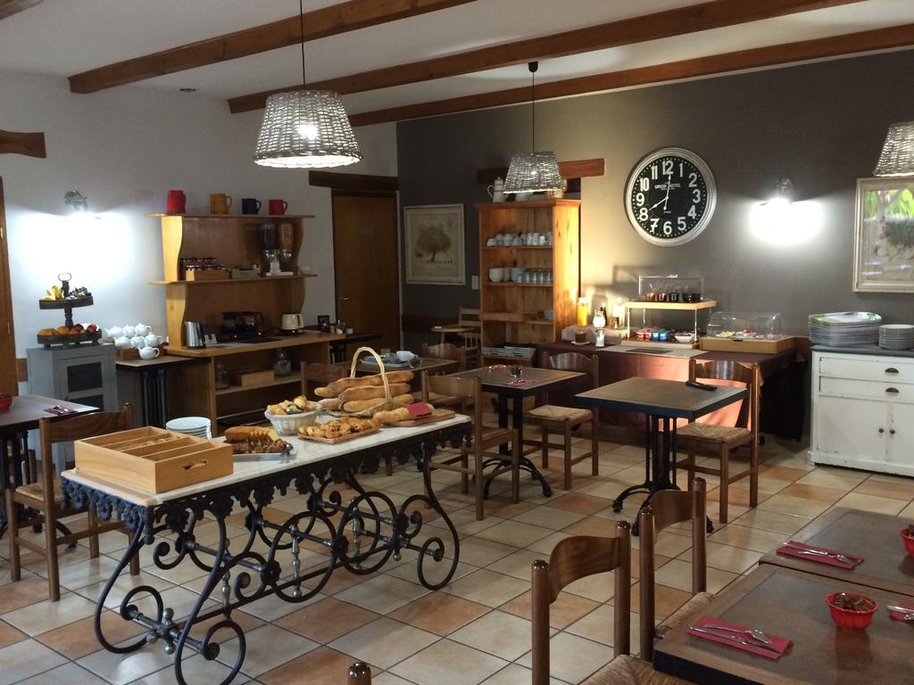 Logis Hotel Restaurant Le Mas De Mon Pere Saint-Jean-le-Centenier Dış mekan fotoğraf