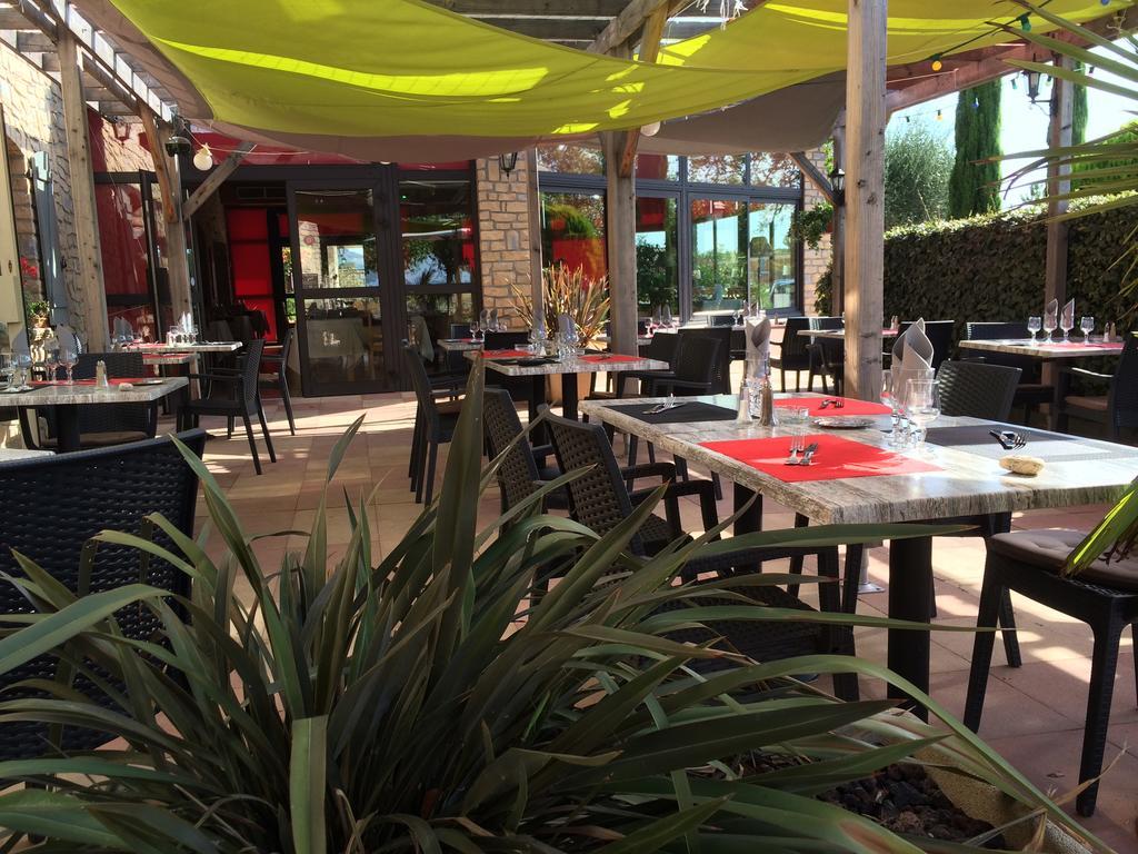 Logis Hotel Restaurant Le Mas De Mon Pere Saint-Jean-le-Centenier Dış mekan fotoğraf
